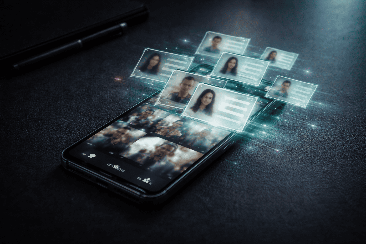 Processo simples e digital no celular